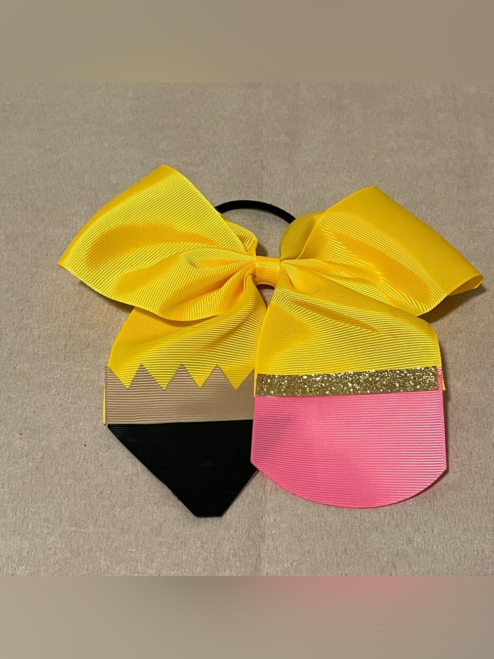 Girls Pencil Inspired Custom Sneakers | Little Girls Size 2 New - Picture 15 of 16